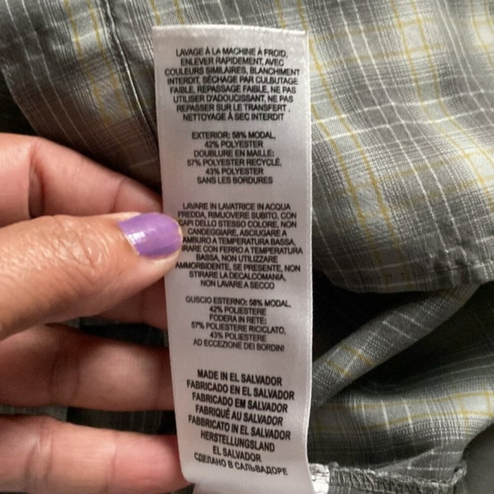 Columbia Omni-Shield Plaid Long Sleeve Shirt M - Picture 14 of 16